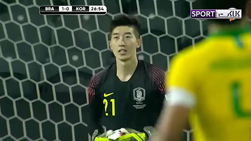 خلاصه بازی برزیل 3 0 کره جنوبی