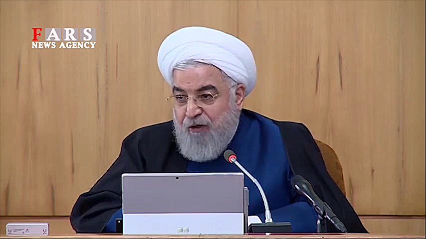 روحانی : برای بار دهم است که د...
