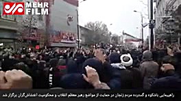 راهپیمایی محکومیت آشوبگران در...