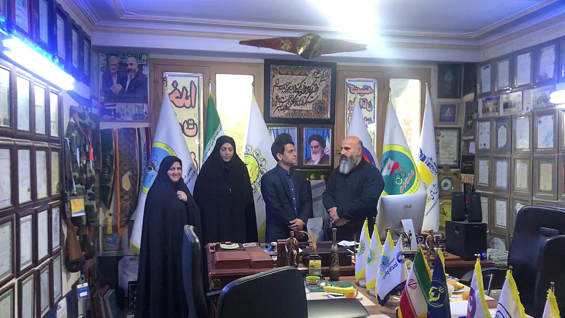 ديداردكترادب معاونت اجتماعي شه...