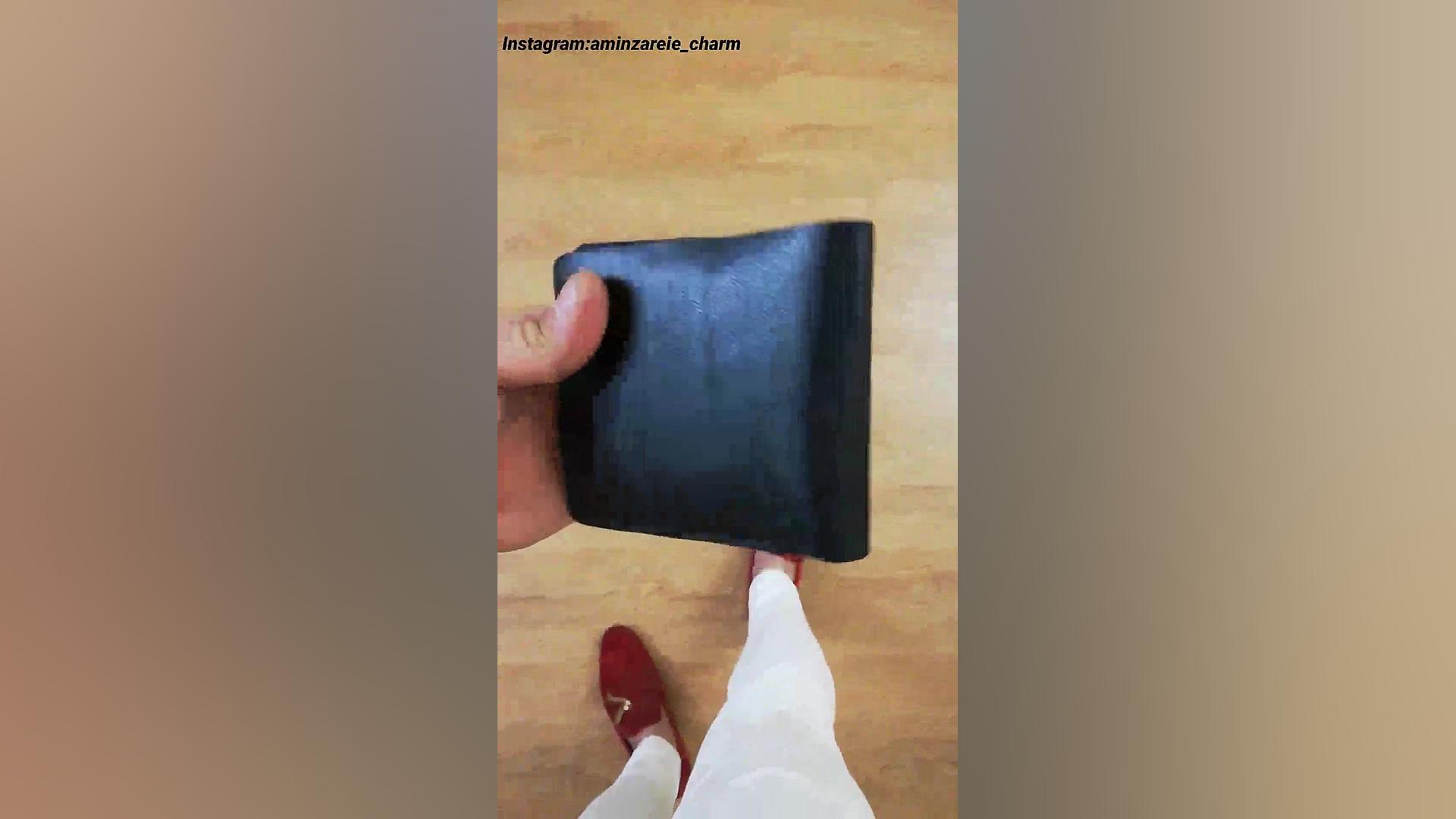 کیف پول جیبی چرم