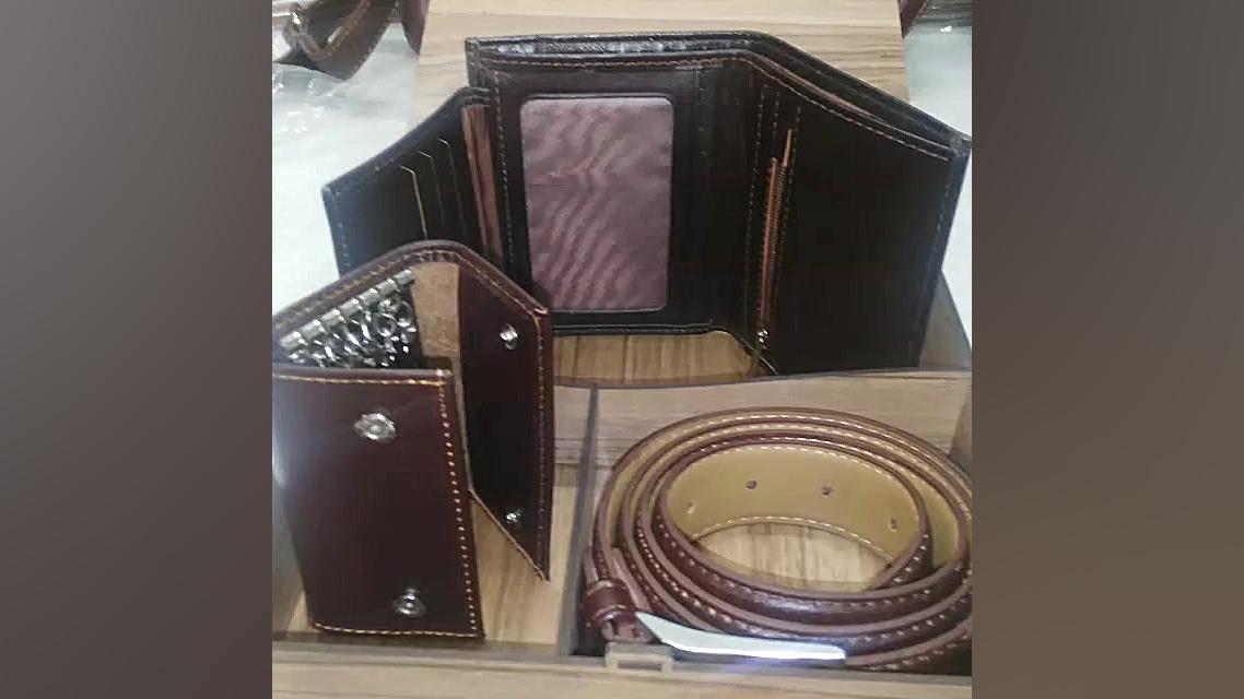  کیف چرم طبیعی.چرم ناب