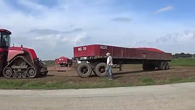 برداشت مکانیزه گوجه فرنگی در ه...