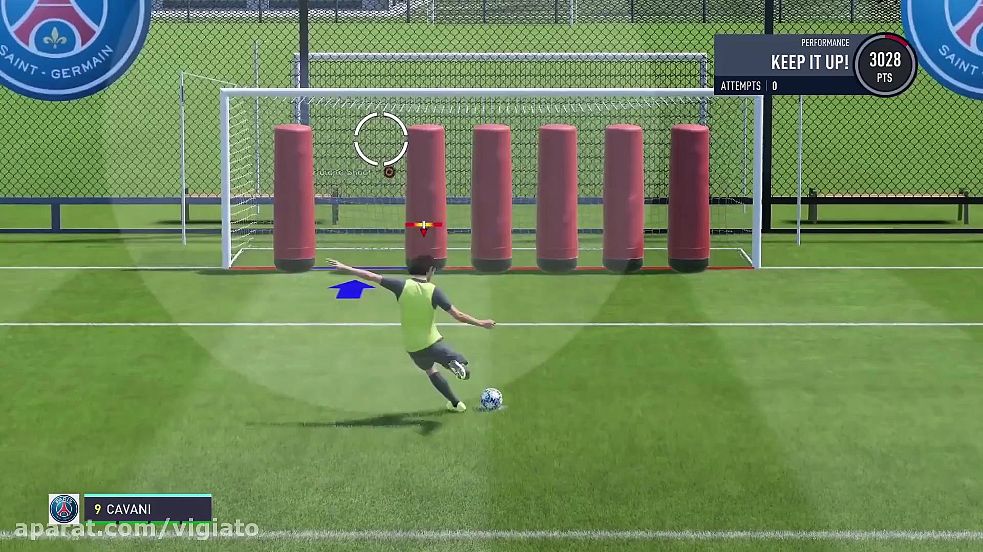 آموزش پنالتی فیفا ۲۰