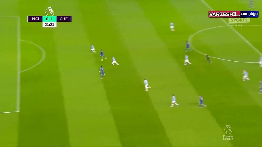 خلاصه بازی منچسترسیتی2 ۱ چلسی