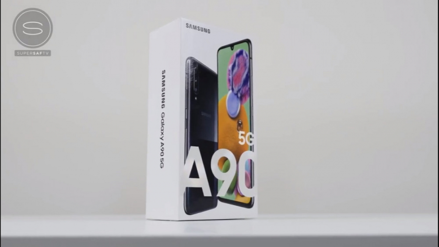 جعبه گشایی گلکسی A90 5G سامسون...