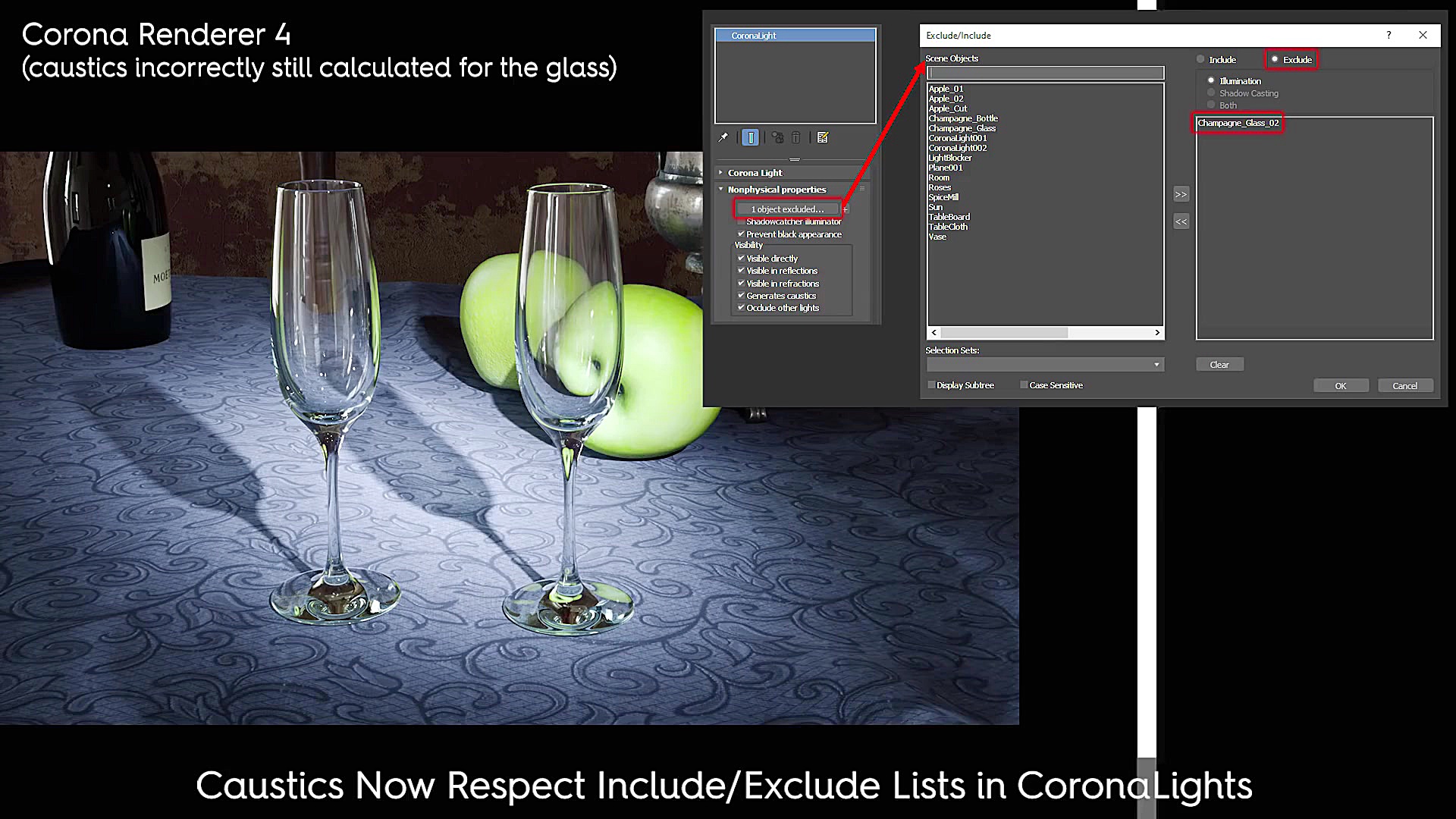 معرفی ویژگی های جدید کرونا رند...