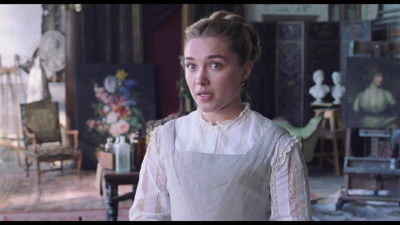 فلورنس پیو و تیموتی شلمی در وی...