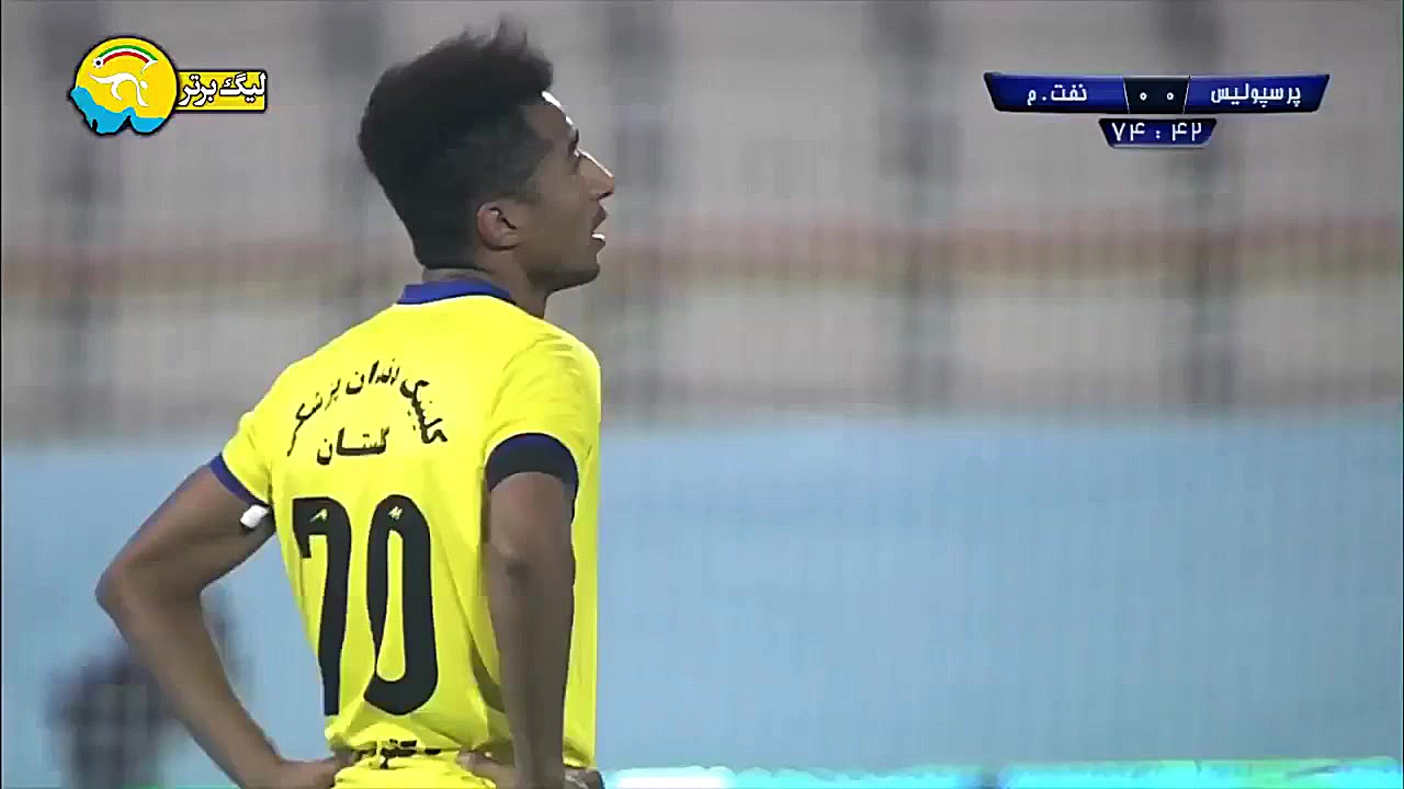 خلاصه بازی پرسپولیس 0  نفت مسج...