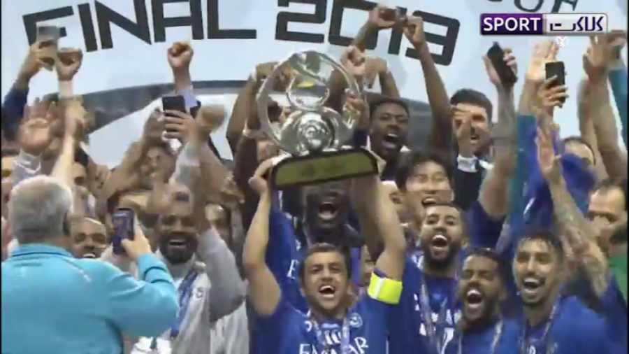 مراسم اهدای مدال لیگ قهرمانان...