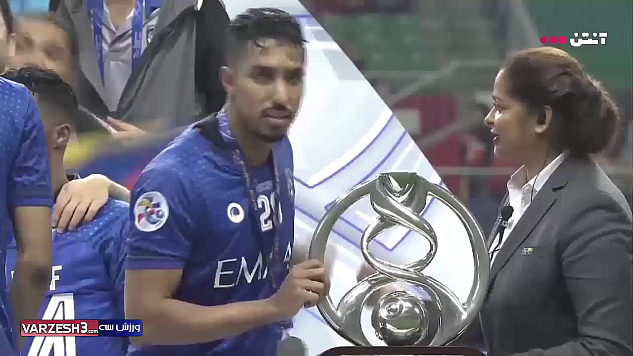 جشن قهرمانی الهلال در لیگ قهرم...