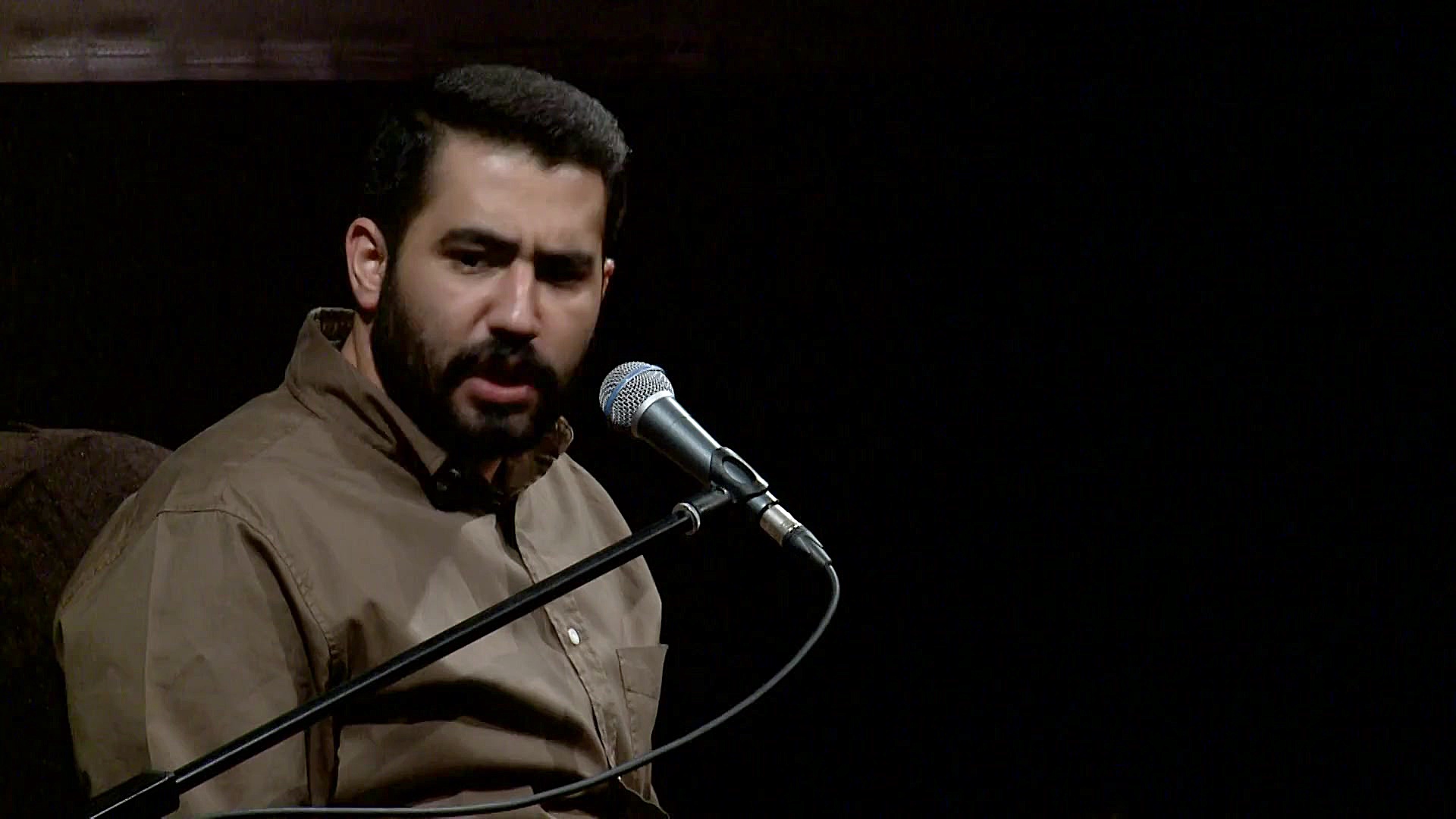 ( صحبت )کربلایی حسین طاهری