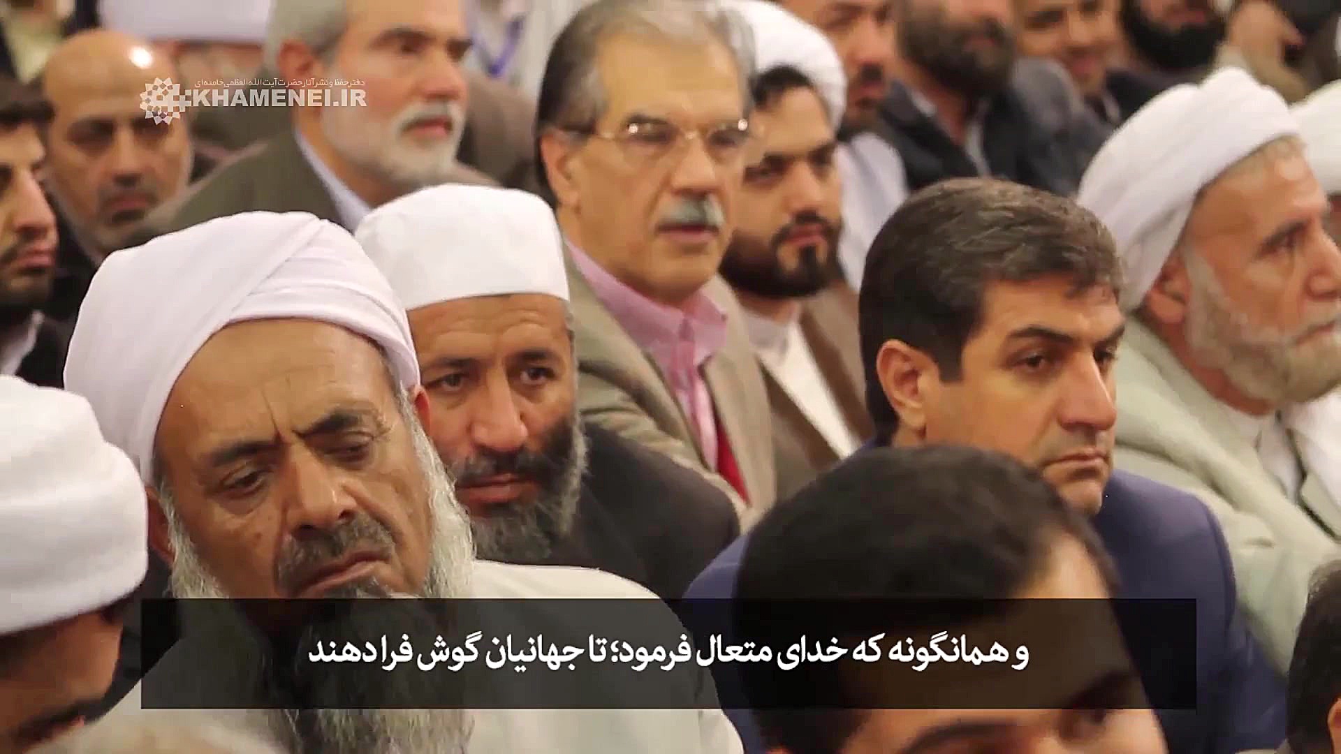 سخنان حماسی جوان عرب خطاب به ر...