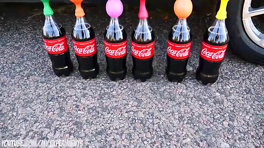 آزمایش نوشابه کوکاکولا در شرای...