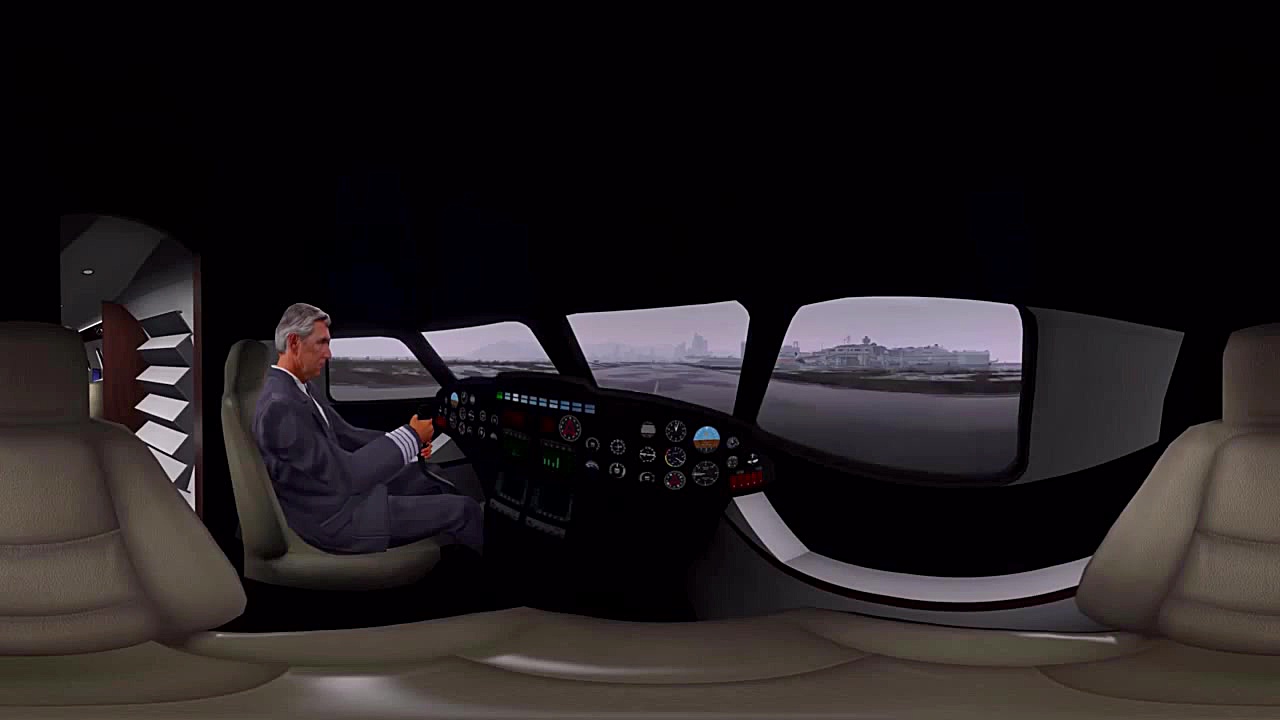 ویدیو واقعیت مجازی سقوط هواپیم...