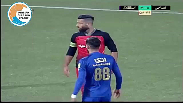 خلاصه بازی نساجی 1 2 استقلال (...
