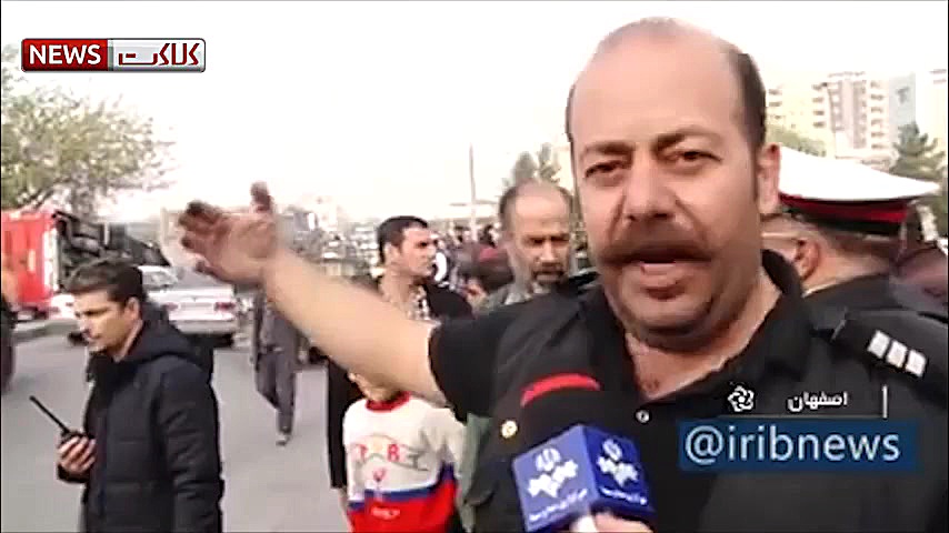 تصادف 2 اتوبوس در اصفهان