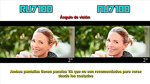 مقایسه RU7100 و NU7100