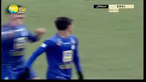 گل دوم استقلال به نساجی (قائدی...