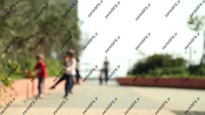 فوتیج فوتبال بازی کردن بچه ها