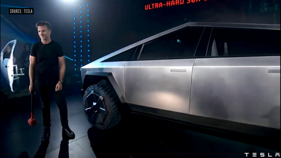 وانت تسلا سایبرتراک رونمایی شد