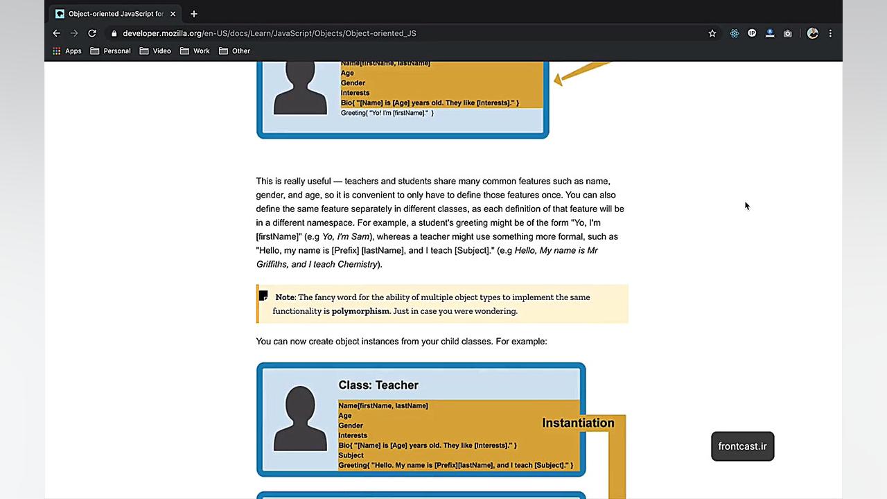 برنامه نویسی شی‌گرا در جاوااسک...