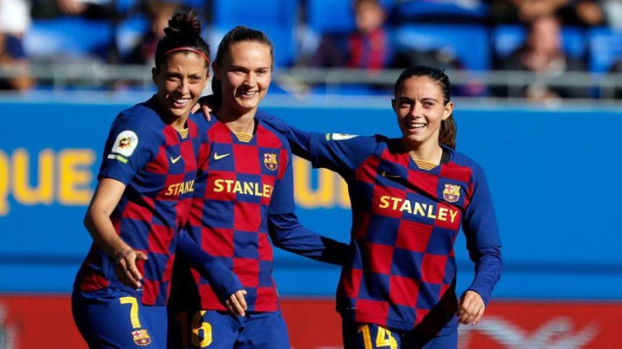 فوتبال زنان : بارسلونا 6 1 دیپ...