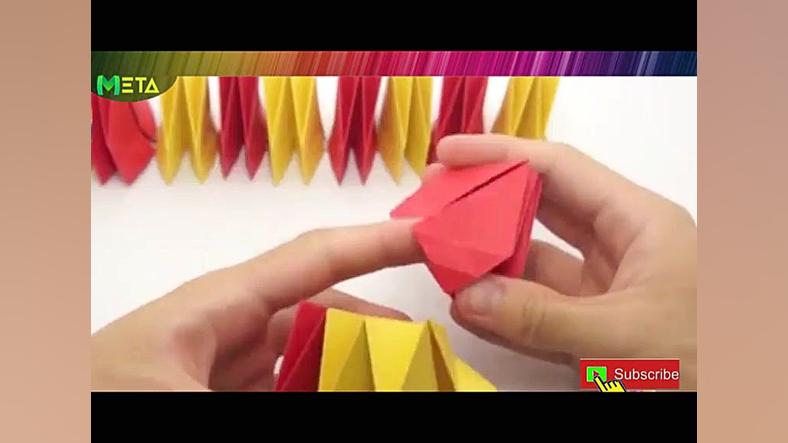 اموزش اوریگامی کاغذ ساخت توپ ا...