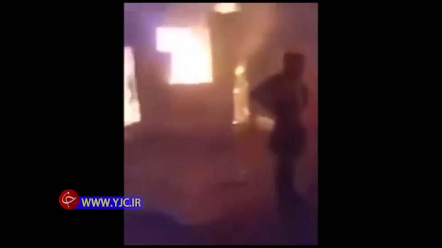 آتش زدن کنسولگری ایران در نجف...