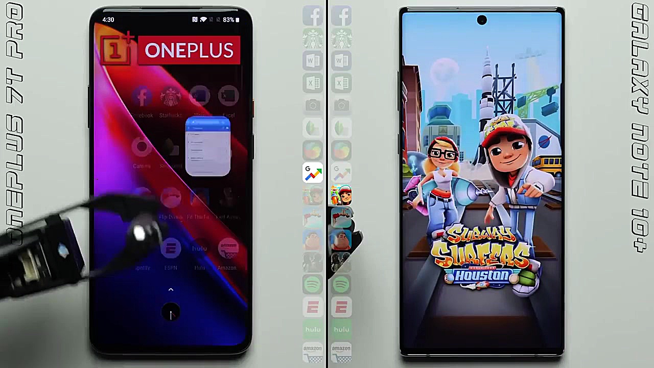 تست سرعت وان پلاس 7 تی پرو (نس...