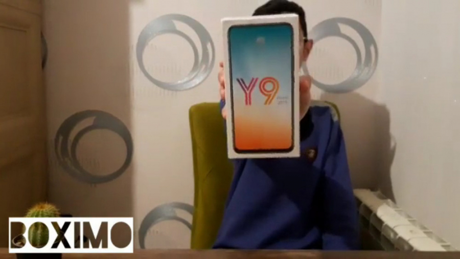 انباکس 2 هوآوی y9 prime 2019 ب...