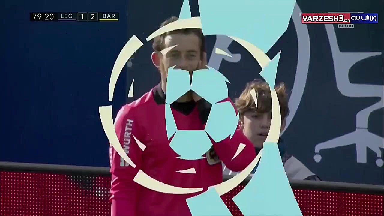 خلاصه بازی لگانس 1  بارسلونا 2