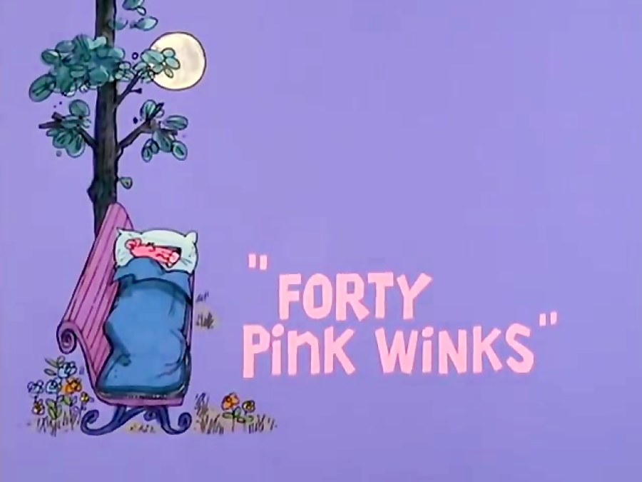 کارتون پلنگ صورتی چاق