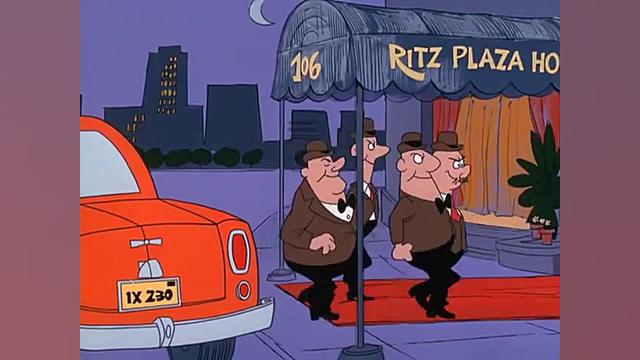 کارتون پلنگ صورتی چاق