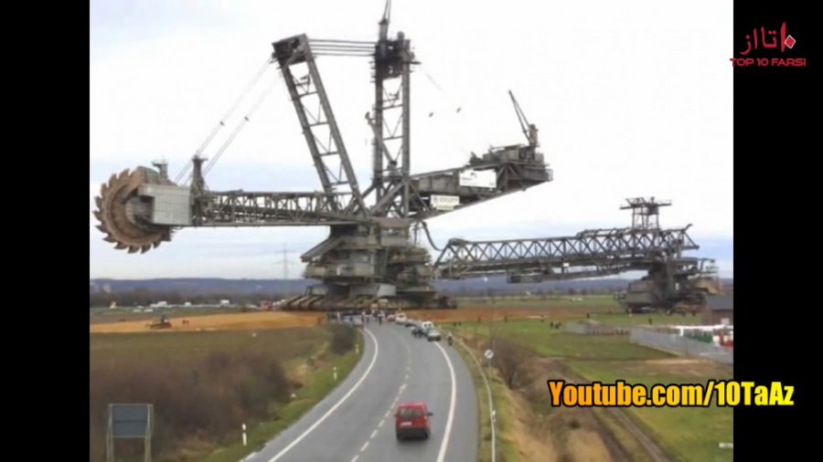 ۹ ماشین غول پیکر ساخت بشر