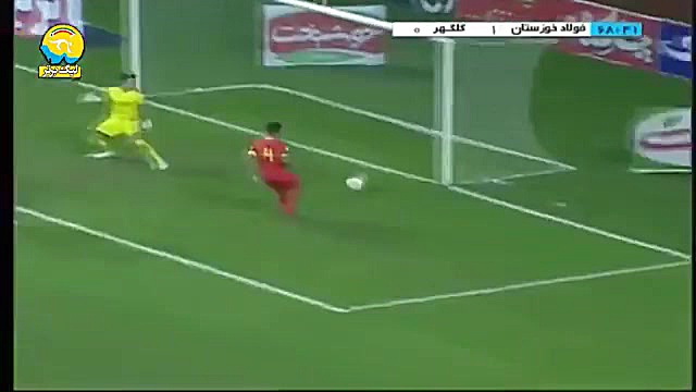 خلاصه بازی فولاد خوزستان  گل گ...