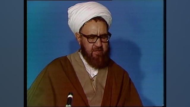 مصاحبه تلویزیونی استاد مطهری پ...