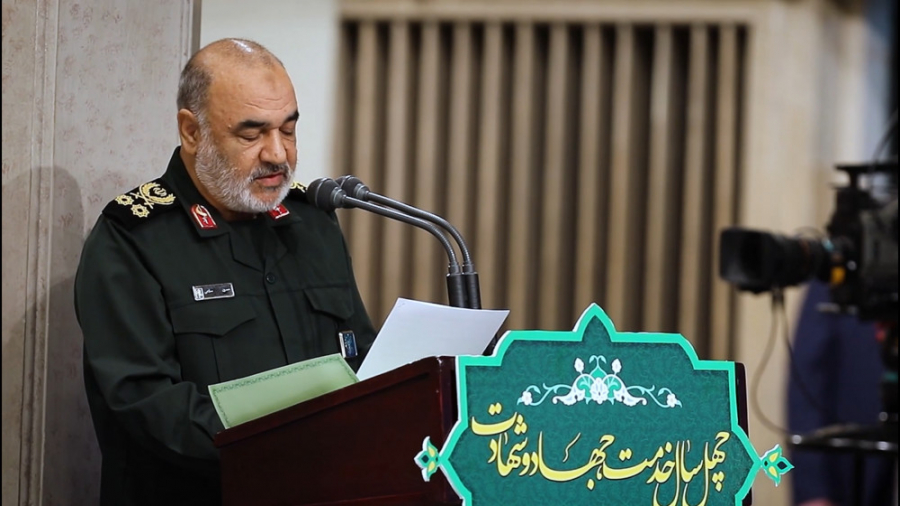 فیلم کامل سخنان سردار سلامی در...