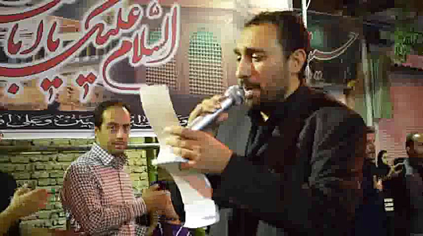 شب سوم محرم۹۸ حسین عطایان زینب...