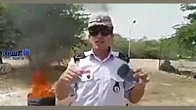 آموزش نحوه برخورد با کپسول گاز...