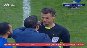صحنه مشکوک به پنالتی برای استق...