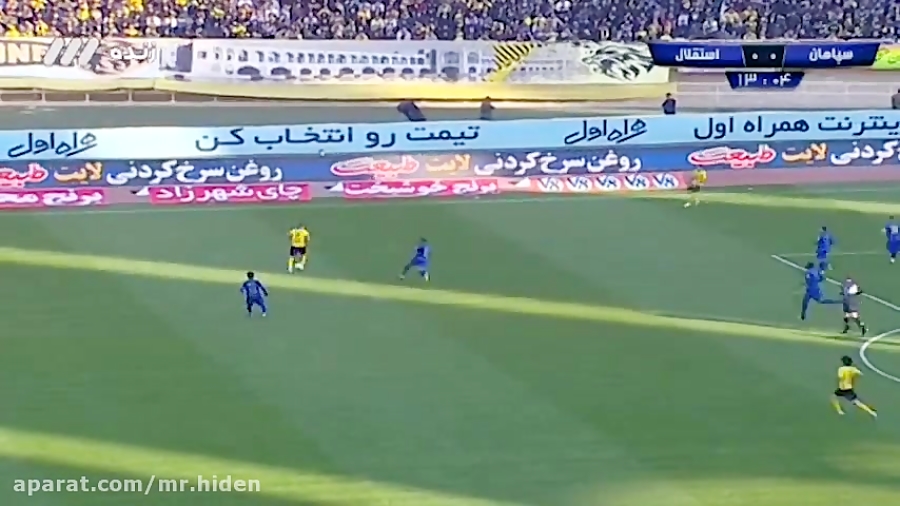 خلاصه بازی سپاهان و استقلال 2...