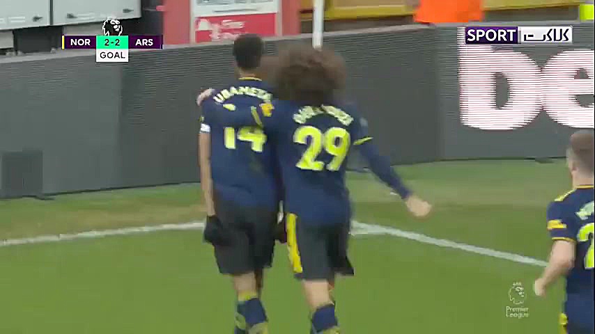 خلاصه بازی نوریچ سیتی 2 2 آرسن...