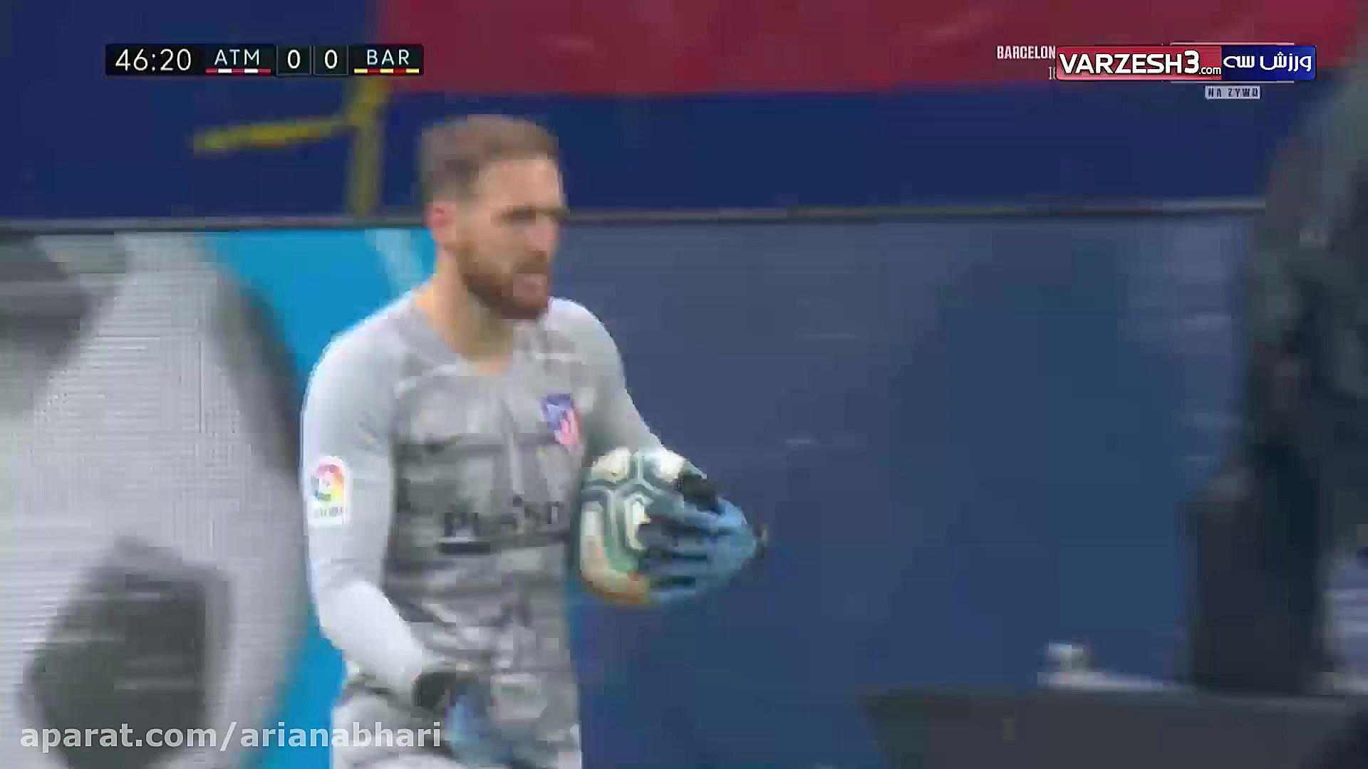 خلاصه بازی اتلتیکو مادرید  بار...