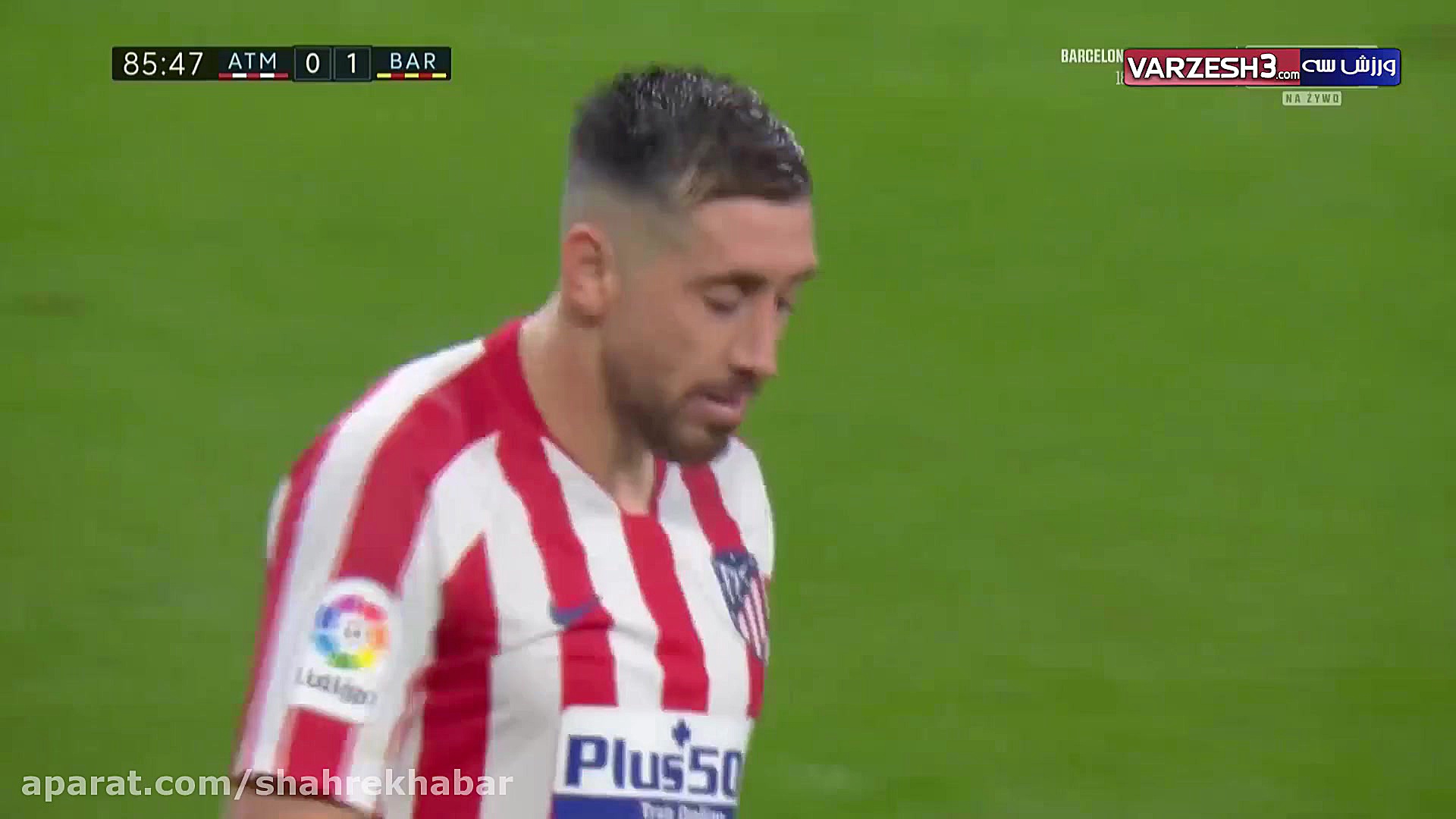 گل اول بارسلونا به اتلتیکو ماد...