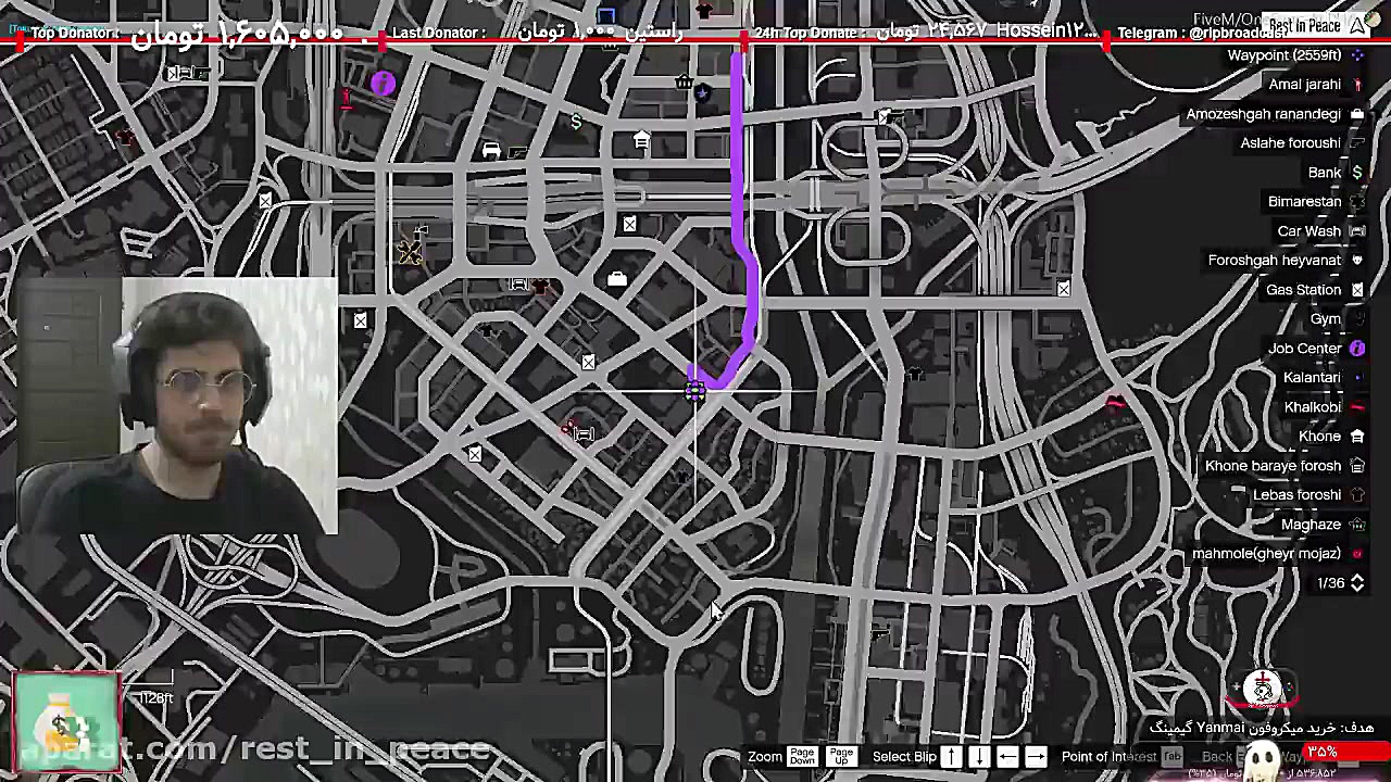 پارت 5 استریم GTA Role Play آش...