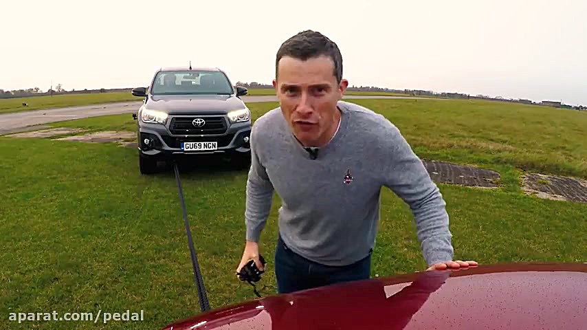 طناب کشی پیکاپ مرسدس با تویوتا...