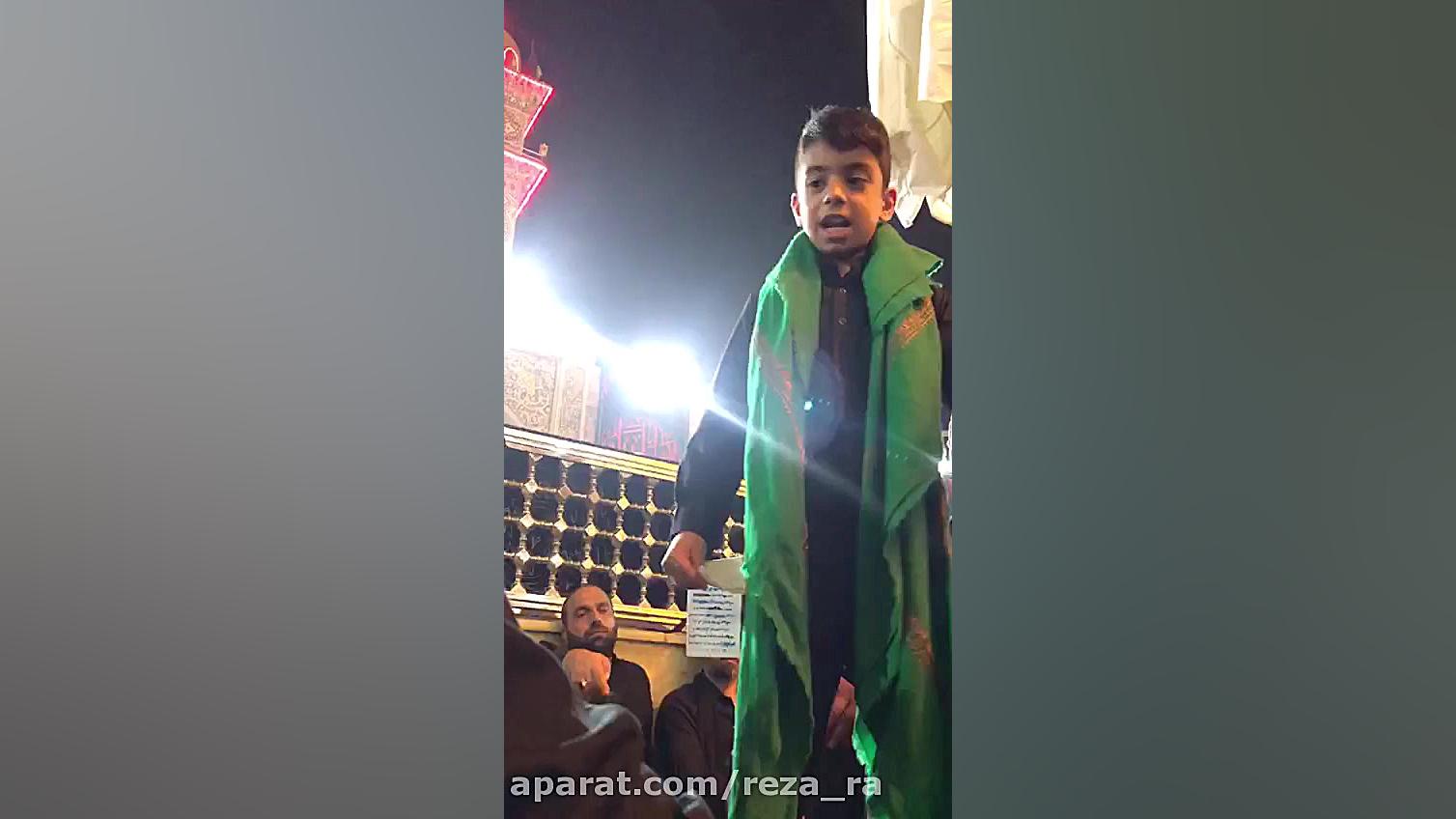 شعرخوانی مدح امیرالمومنین علیه...