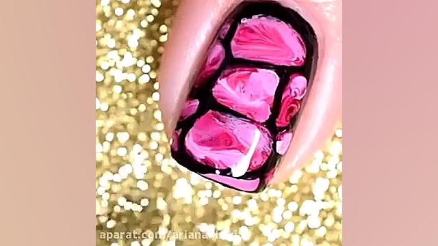 آموزش طراحی شیک ناخن عروس 38