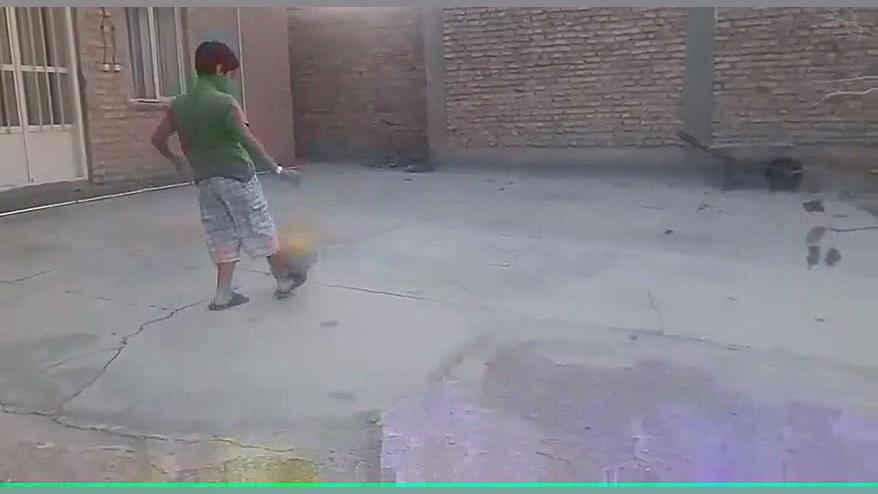 ببینین ﭺه حرکت خوشگلی